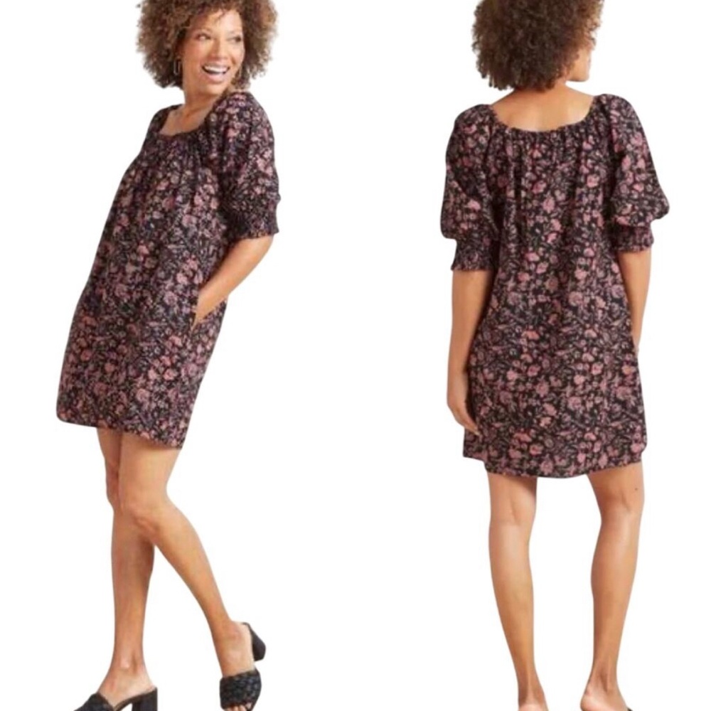 Roan + Ryan Boho Floral Mini Dress Size Small